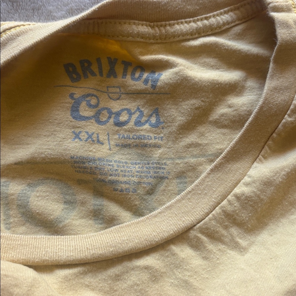 Brixton x Coors Round Up Tee - Picture 4 of 4